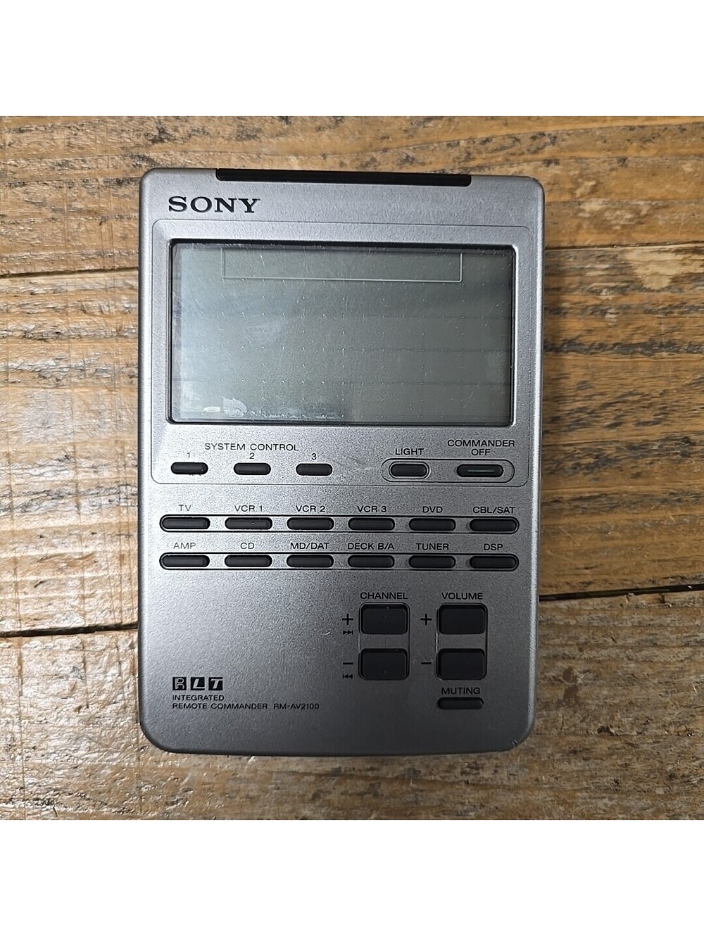 Sony Remote Commander RM-AV2100 LCD Universal Integrated Vintage Remote Works!